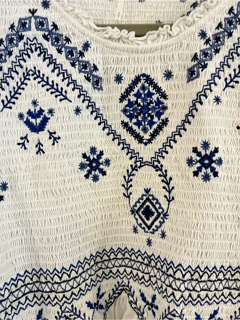 Free People Holly embroidered top - Picture 2 of 8